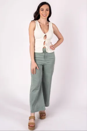 Cristina Pearl Wide Leg Pants