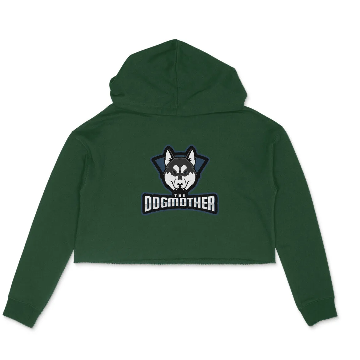 Crop Hoodie (Women) - The Dogmother Husky (6 Colours)