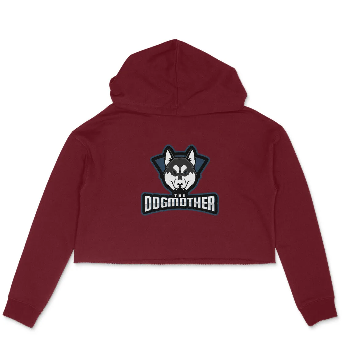 Crop Hoodie (Women) - The Dogmother Husky (6 Colours)