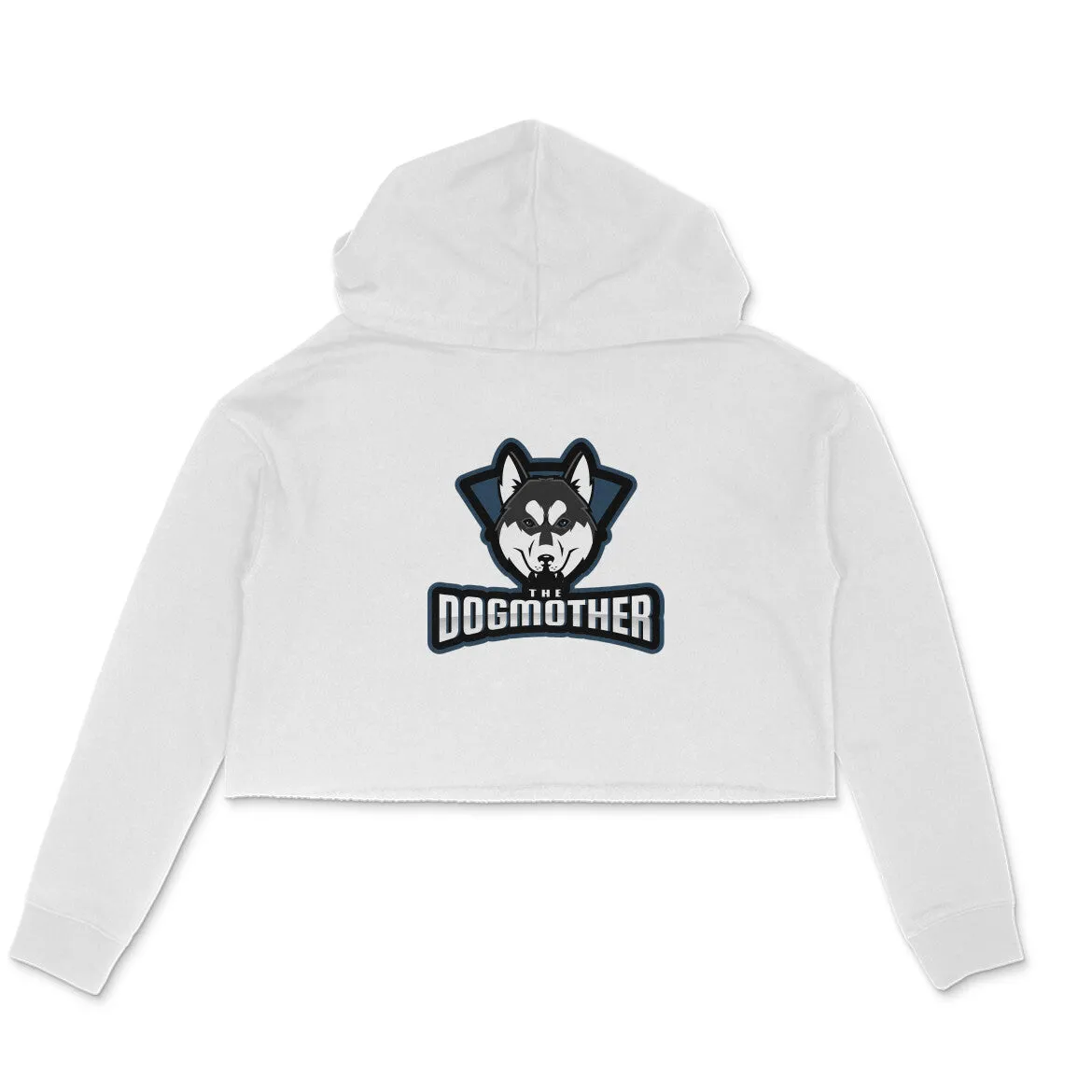 Crop Hoodie (Women) - The Dogmother Husky (6 Colours)