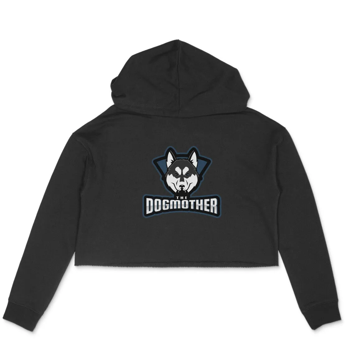 Crop Hoodie (Women) - The Dogmother Husky (6 Colours)