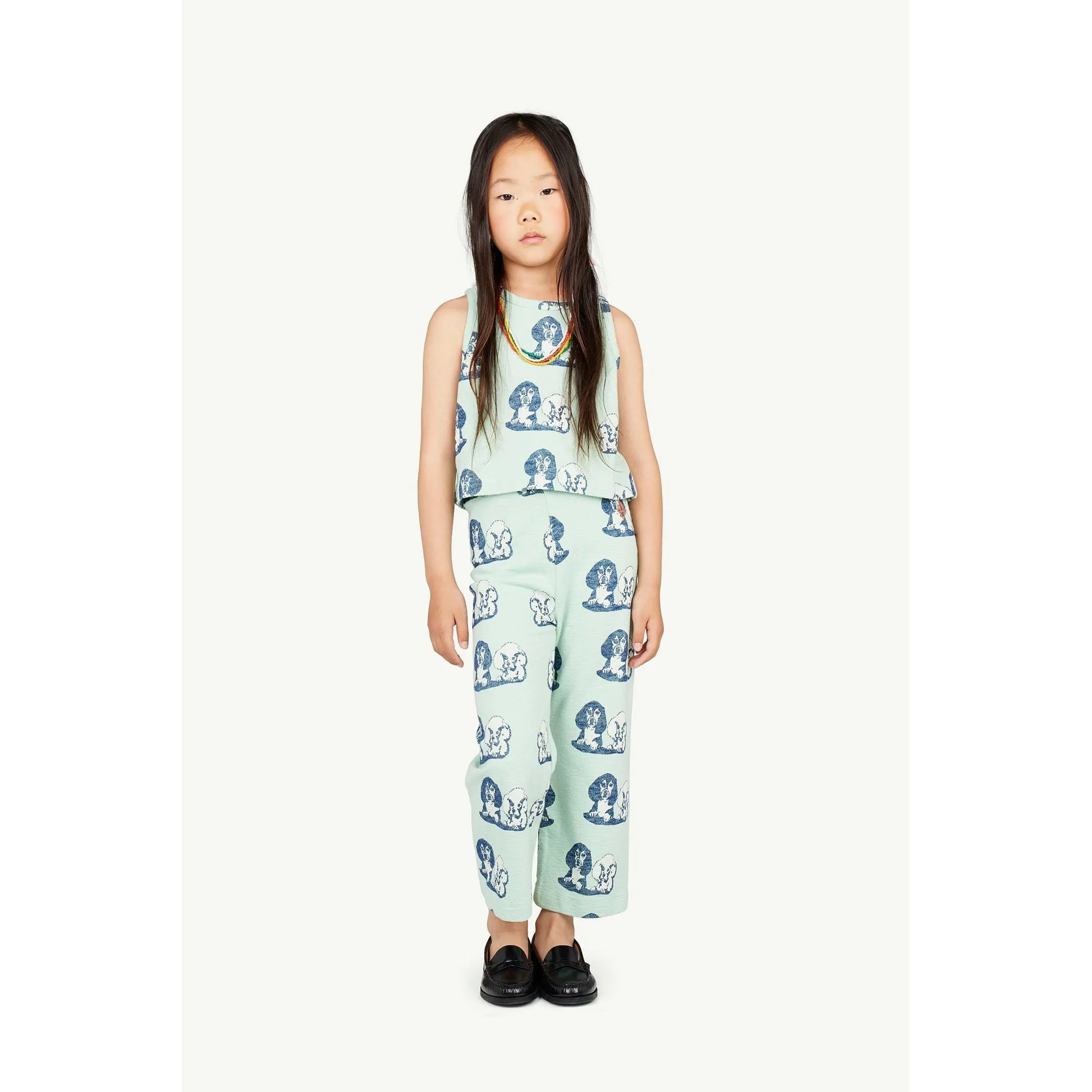 Crow Kids Pants Turquoise