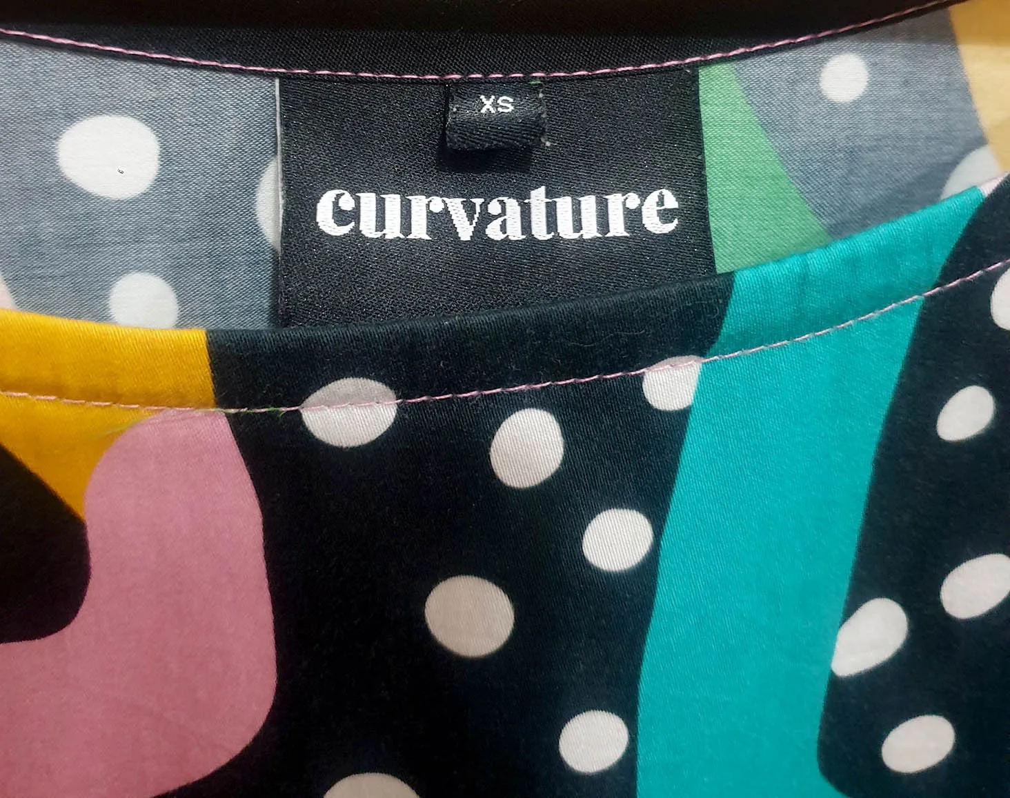 Curvature cotton dress size XS (best fits 20-22)
