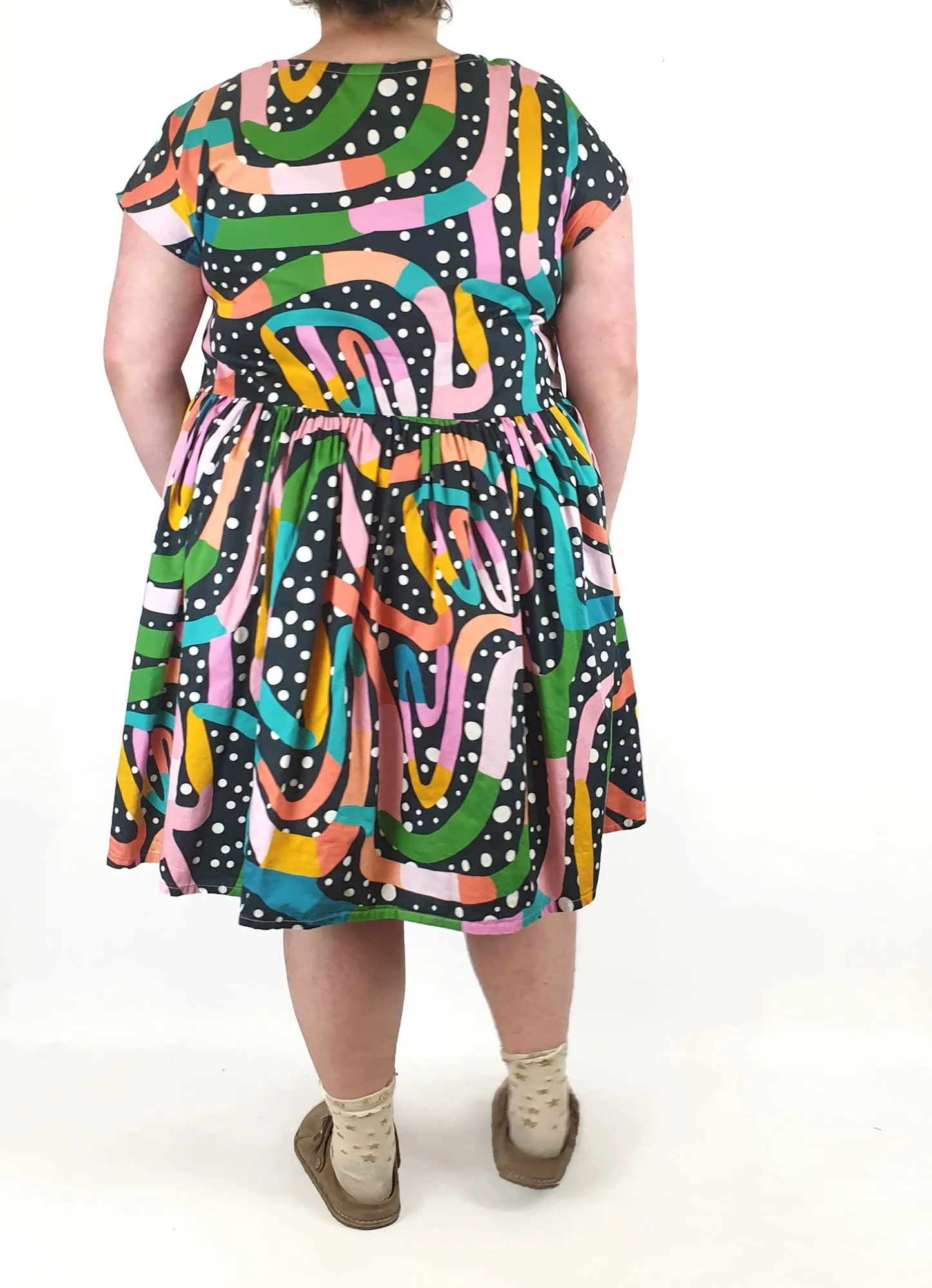 Curvature cotton dress size XS (best fits 20-22)