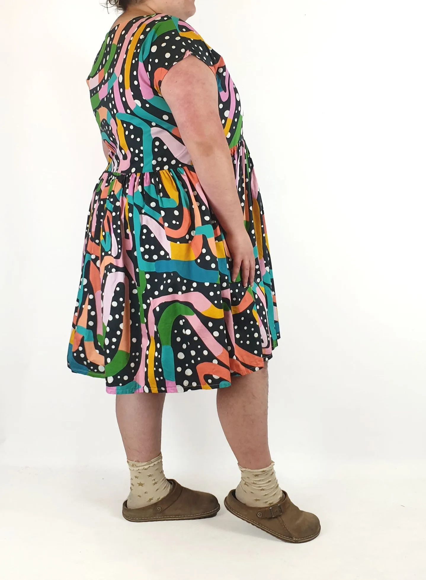 Curvature cotton dress size XS (best fits 20-22)