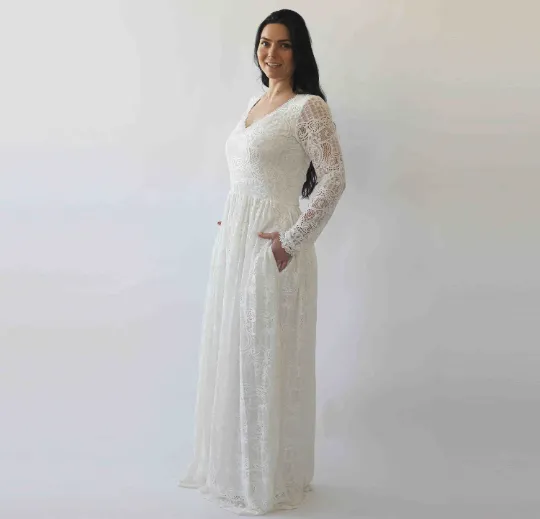 Curvy Diamond neck dress  #1243