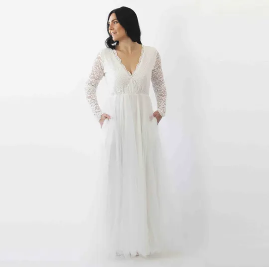 Curvy Dress With Pockets #1266