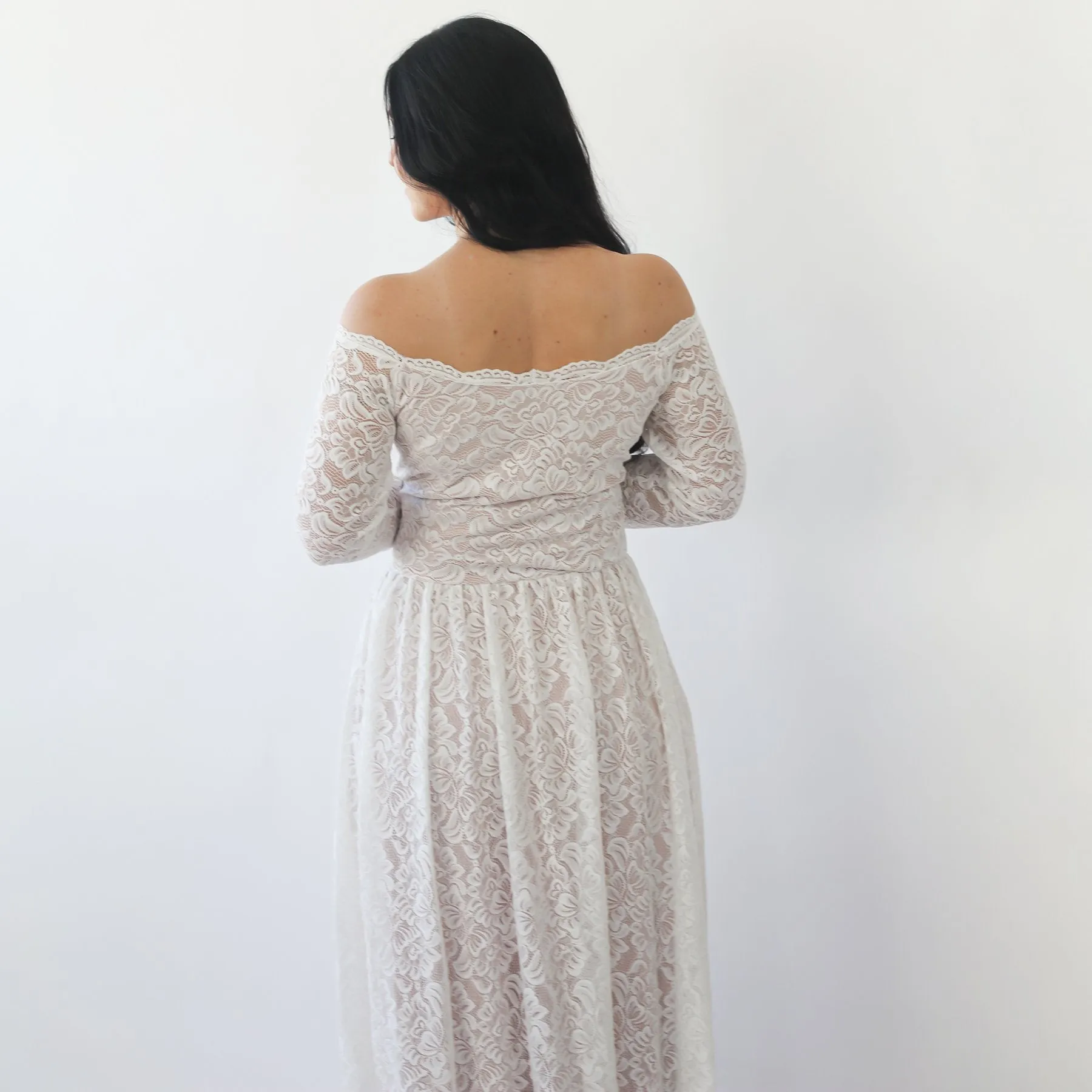 Curvy Nude Dress #1264