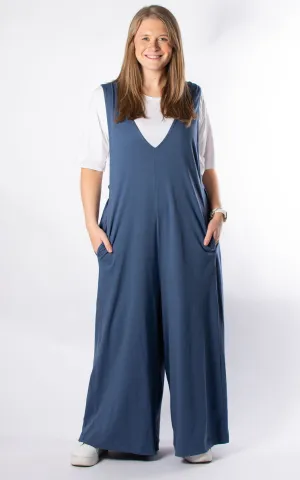 Dana Jersey Jumpsuit | Denim