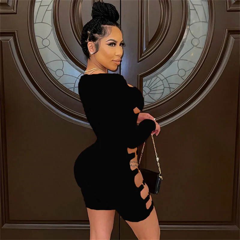 Daring Diva Cutout Strappy Bodycon Romper