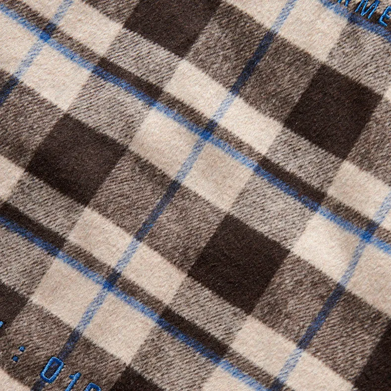 DAZED FLANNEL JACKET (BROWN)
