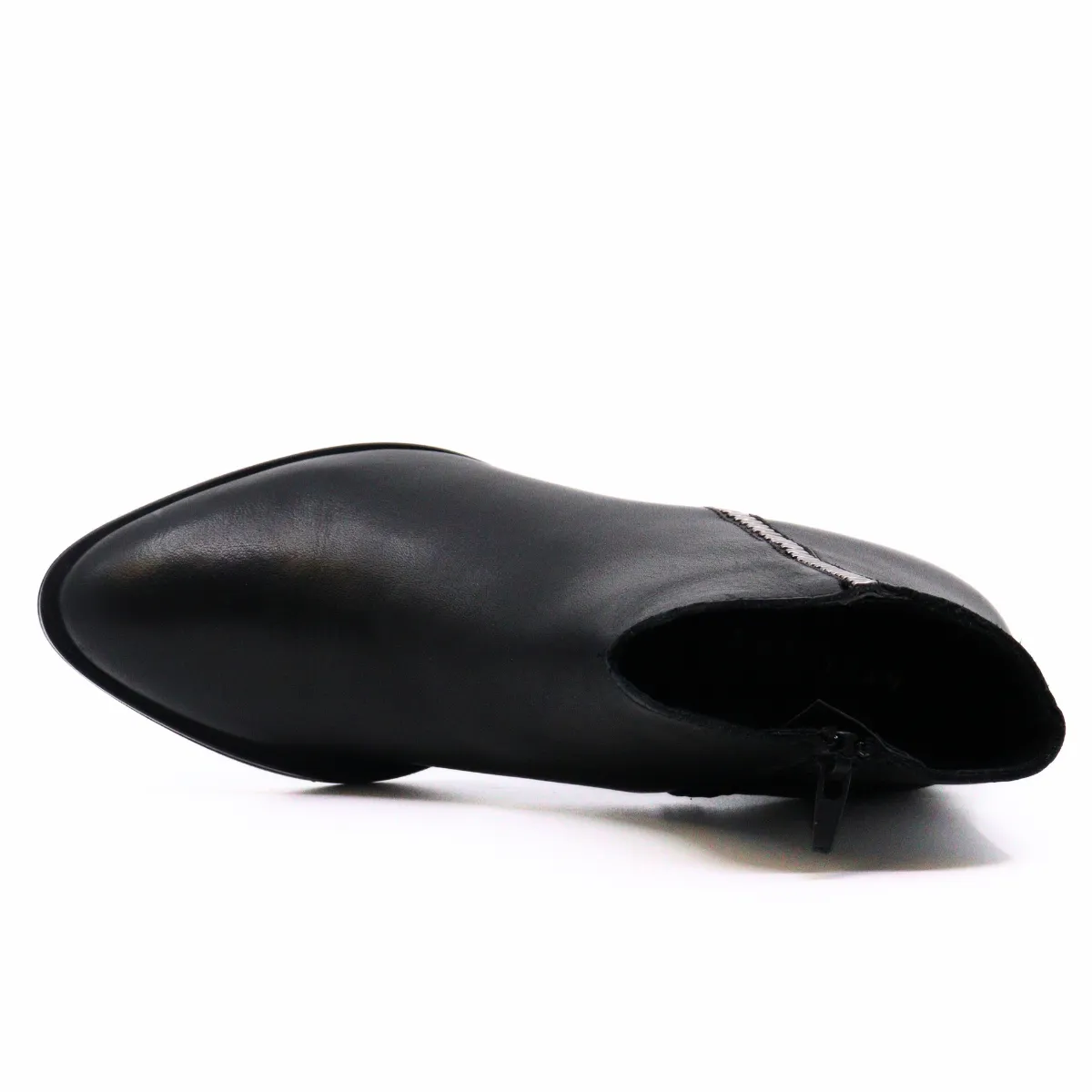 Delman Black Leather