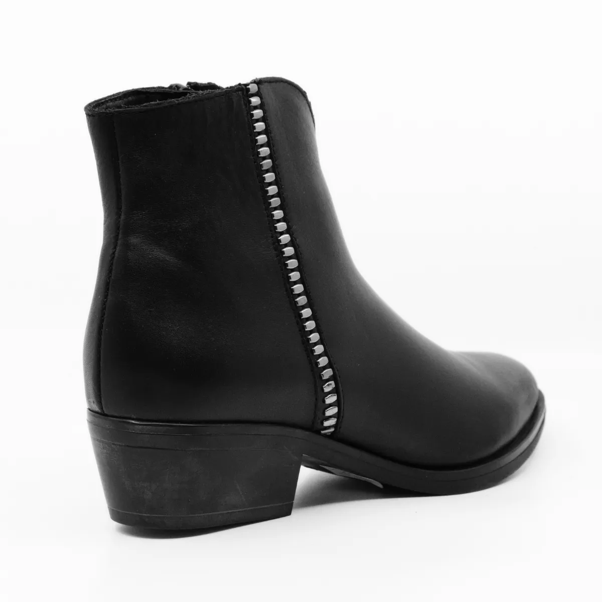 Delman Black Leather
