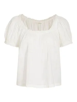 DÔEN  Frederica Cotton Top SALT