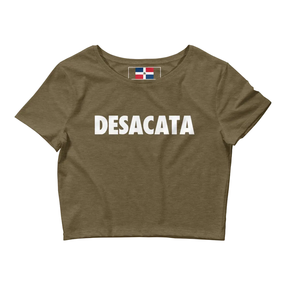 Desacata Dominican Crop Top Tee