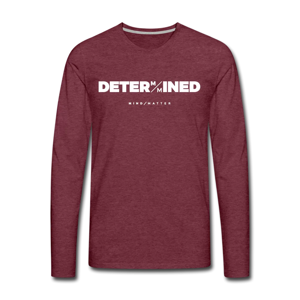 Determined- Men's Premium Long Sleeve T-Shirt FP