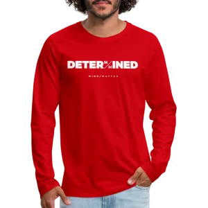 Determined- Men's Premium Long Sleeve T-Shirt FP