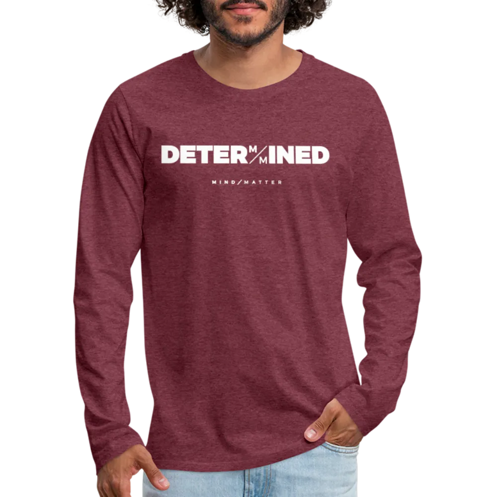 Determined- Men's Premium Long Sleeve T-Shirt FP