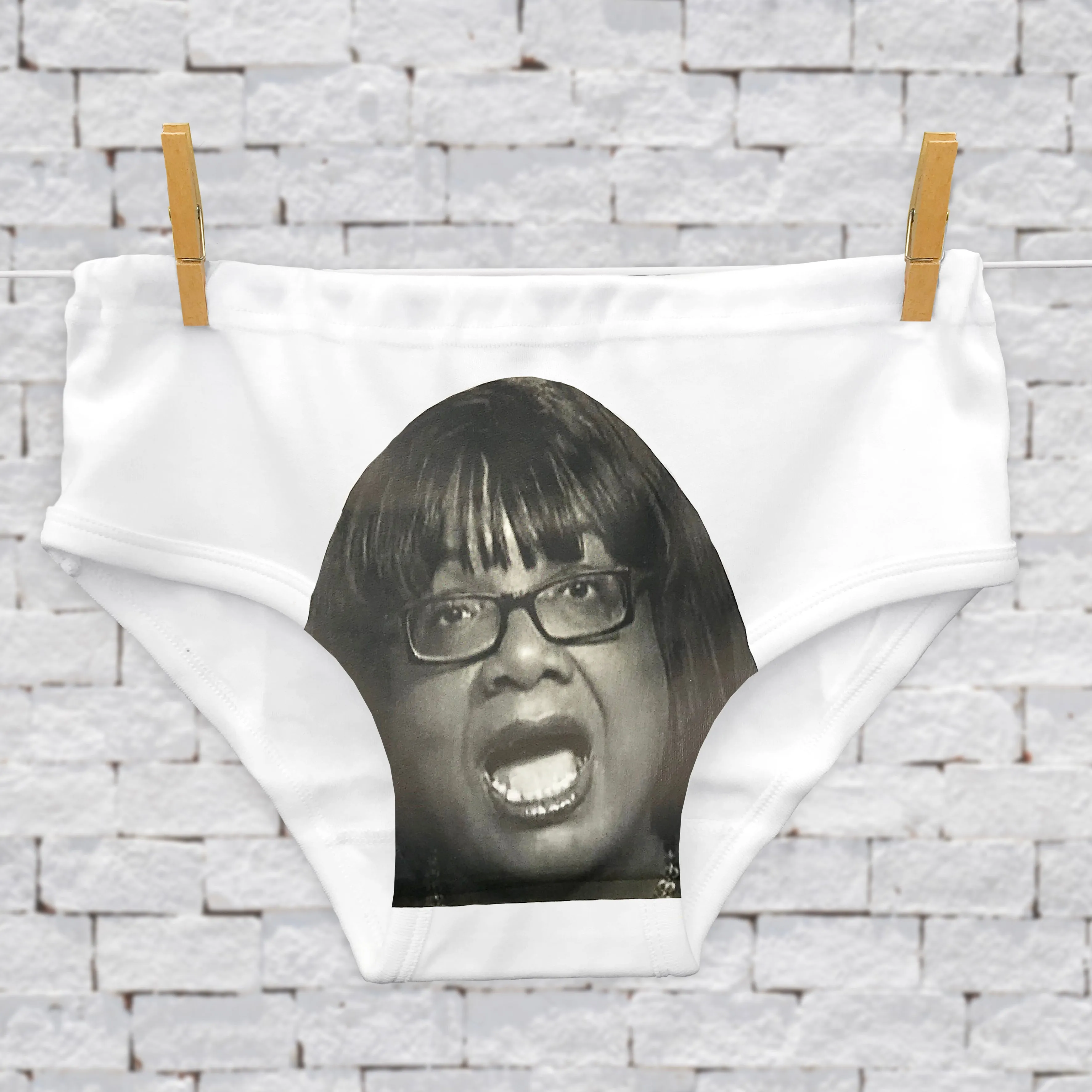 Diane Abbott's face on Political Pants for men and women