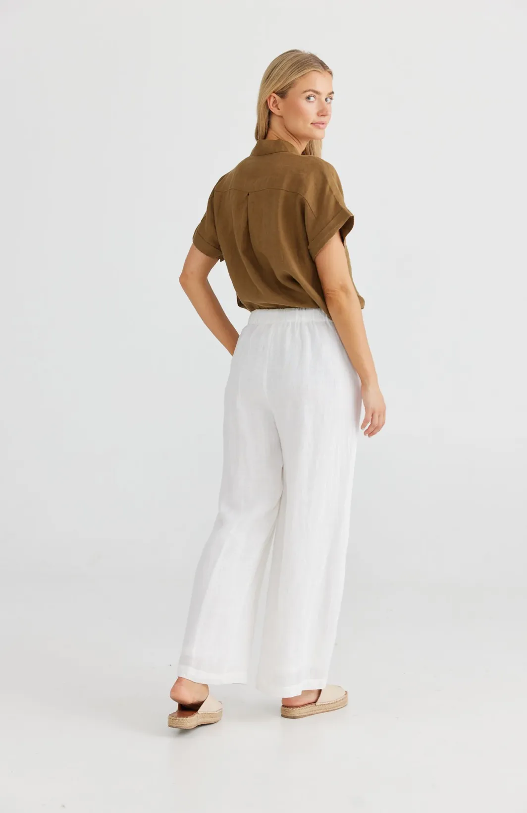 Dickens Pants - White