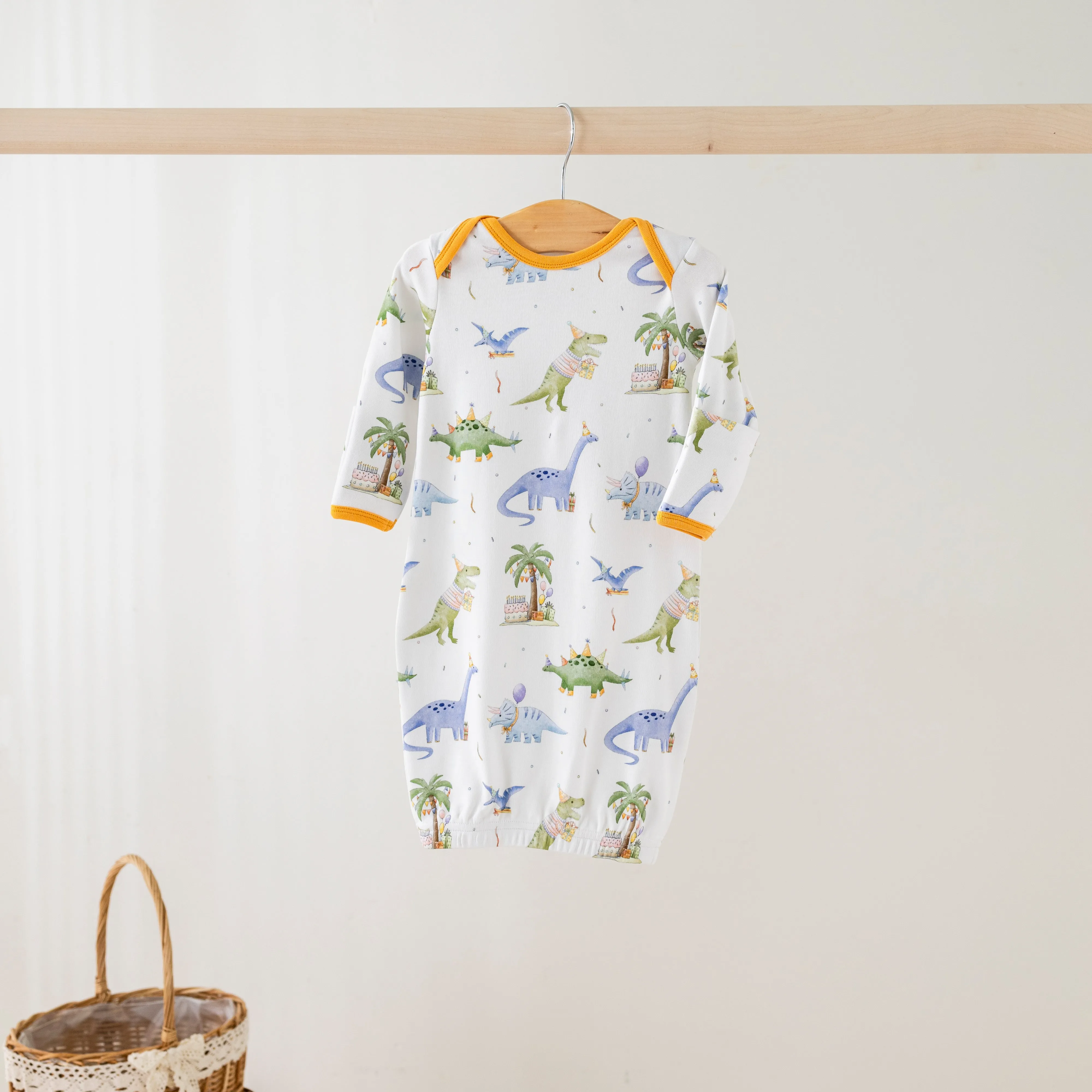 Dino-mite Organic Cotton Birthday Pajamas