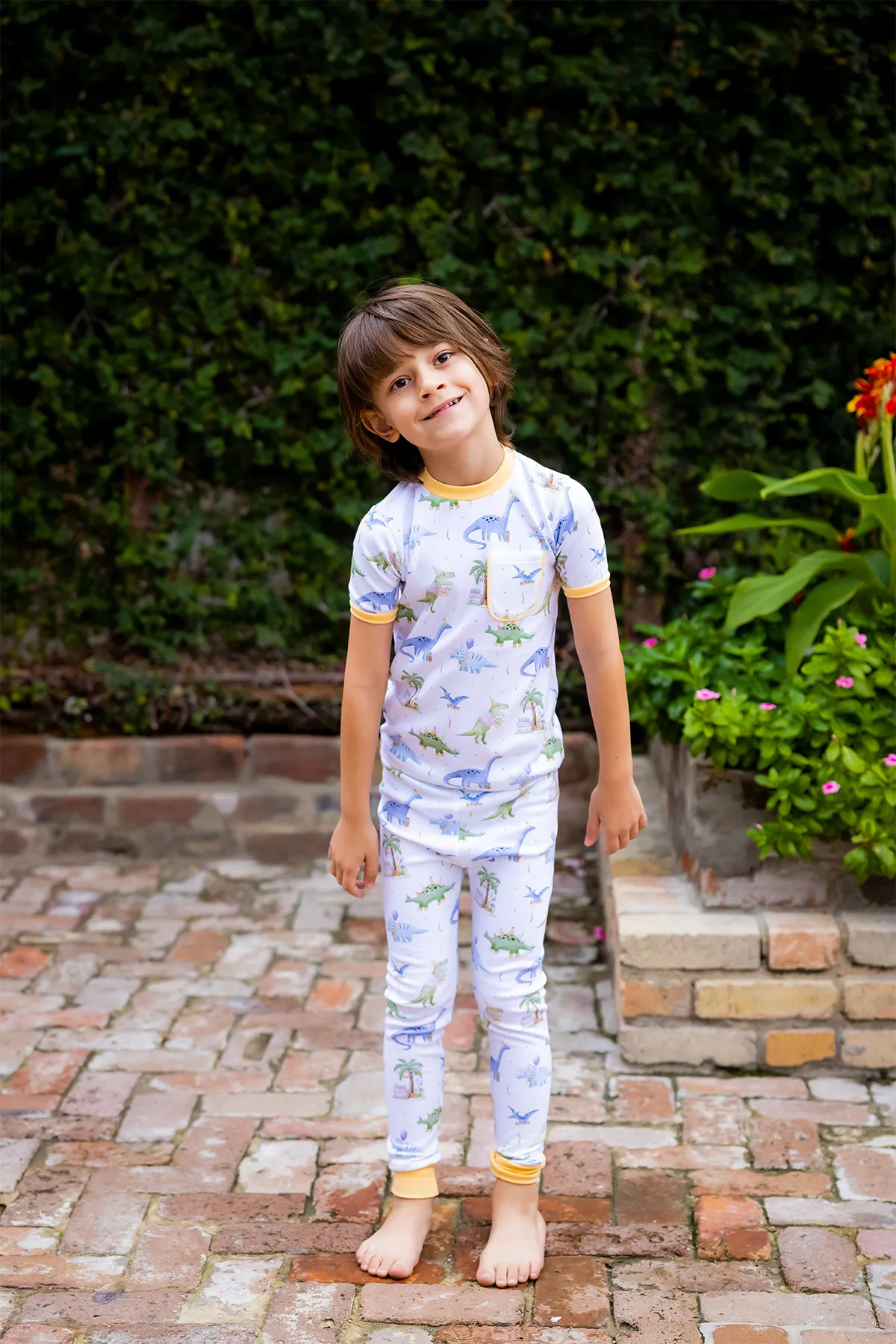 Dino-mite Organic Cotton Birthday Pajamas