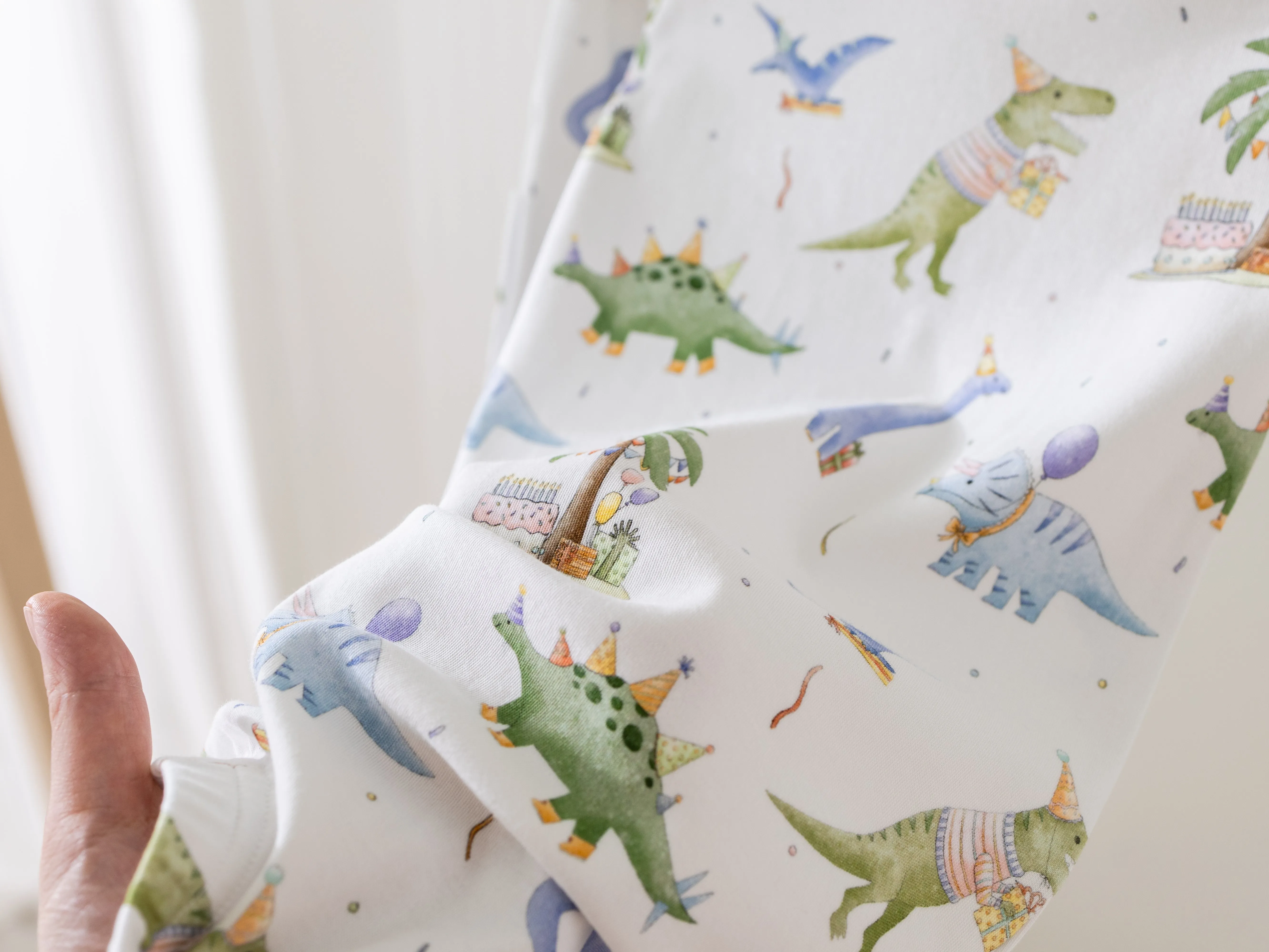 Dino-mite Organic Cotton Birthday Pajamas