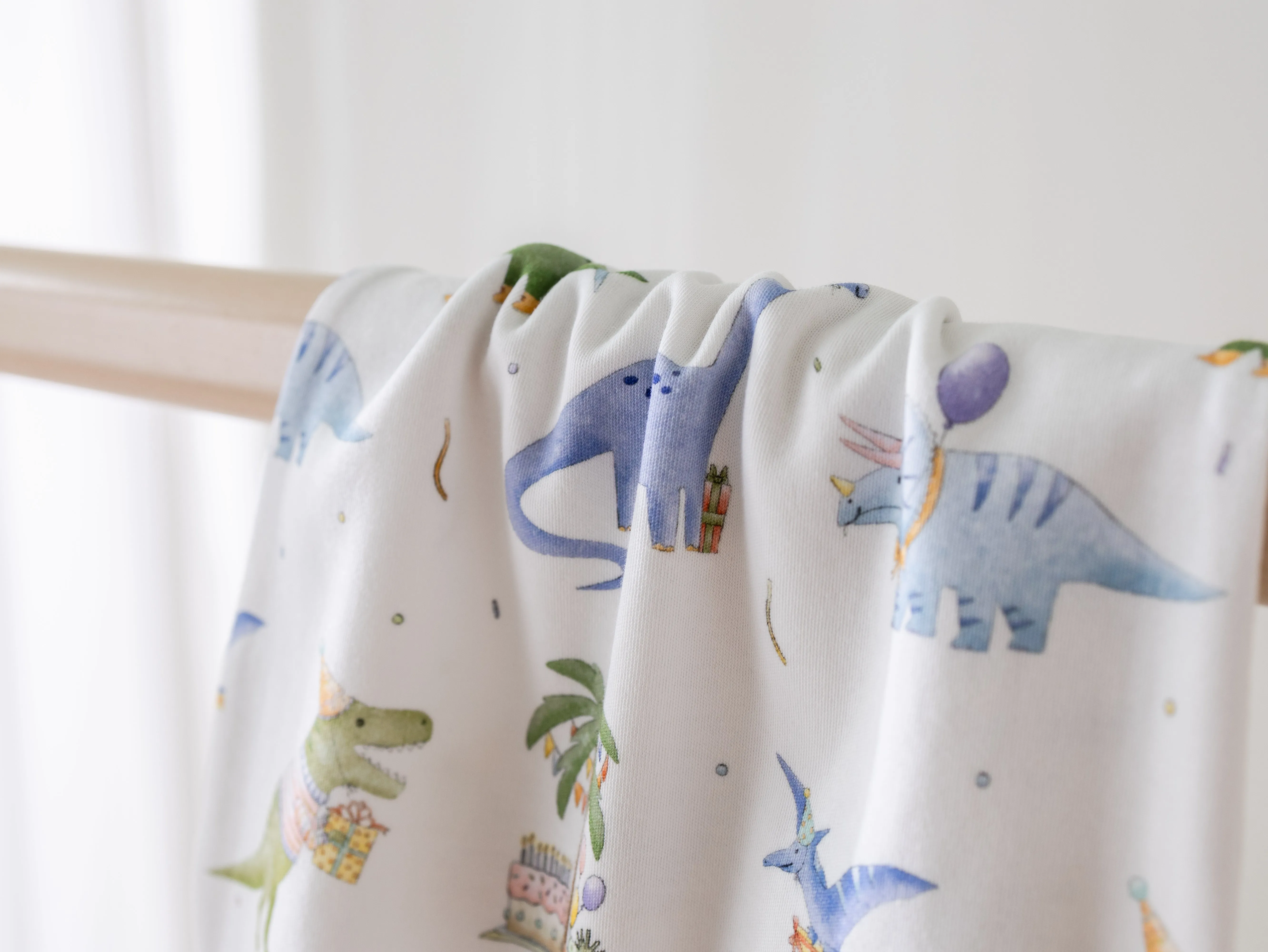 Dino-mite Organic Cotton Birthday Pajamas