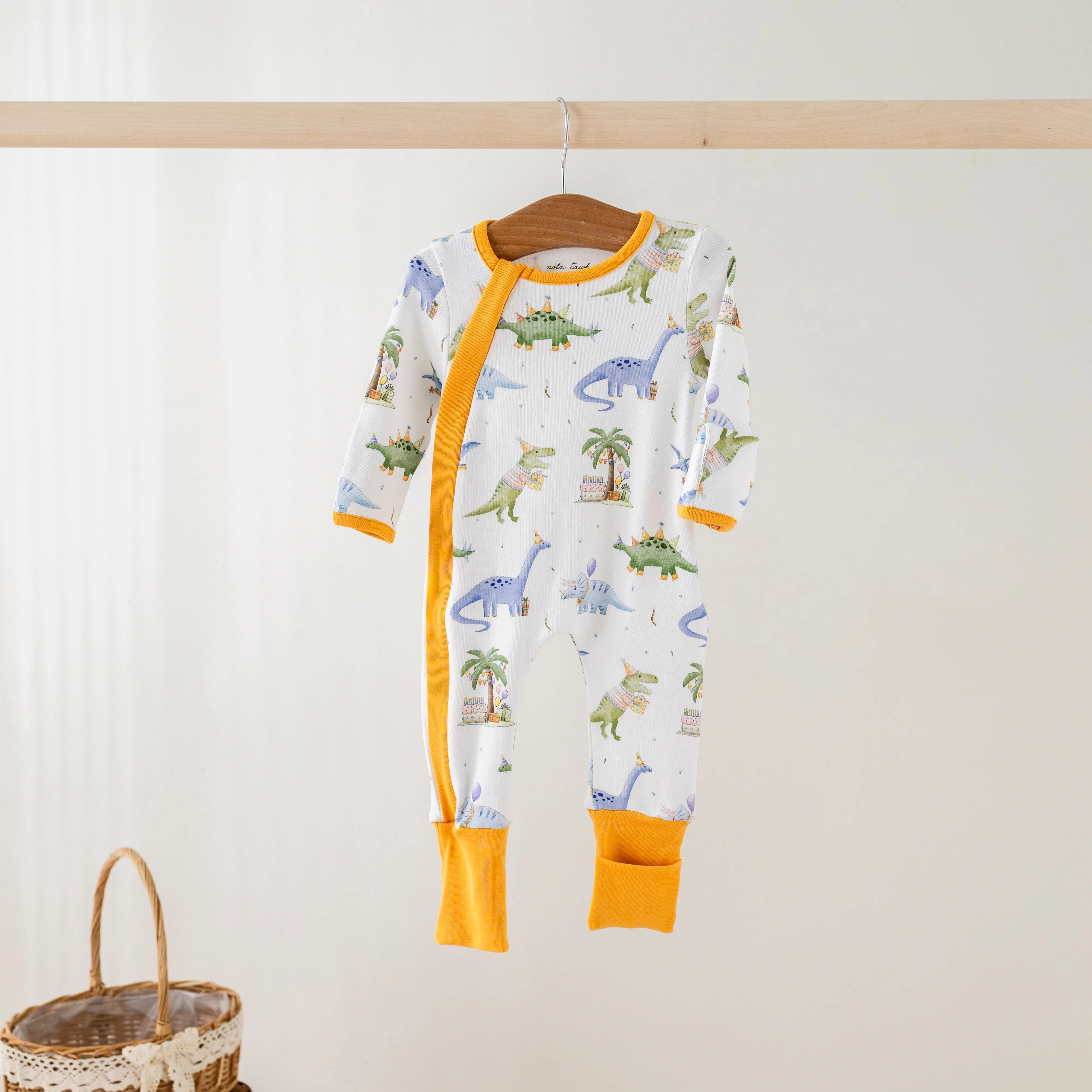 Dino-mite Organic Cotton Birthday Pajamas