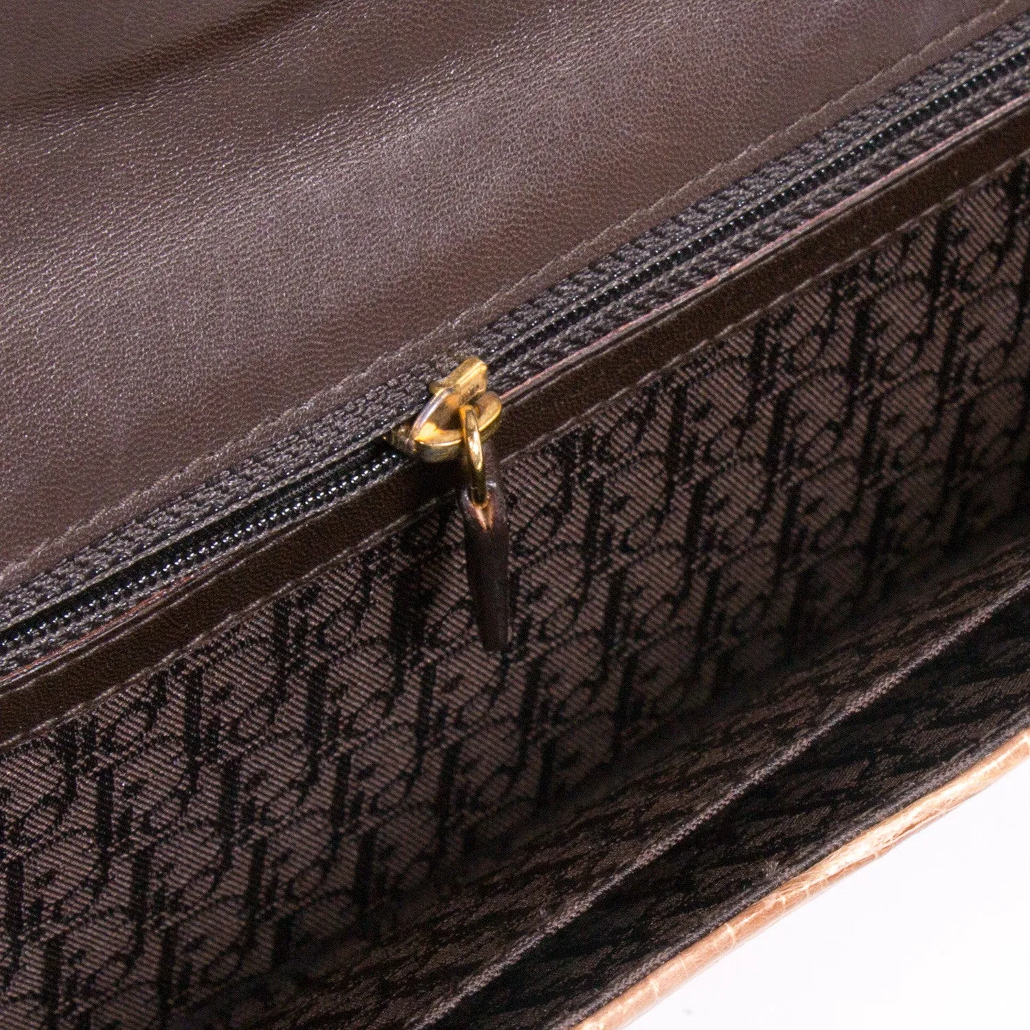 Dior Clutch Gaucho Crocodile