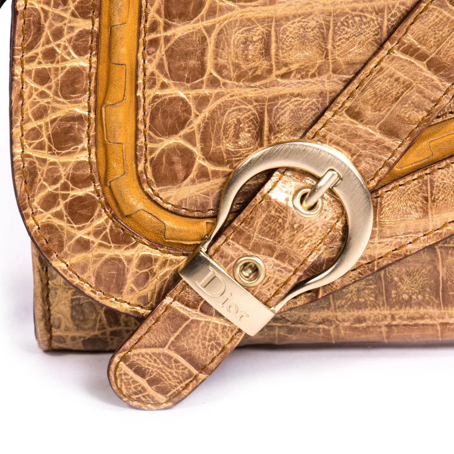Dior Clutch Gaucho Crocodile