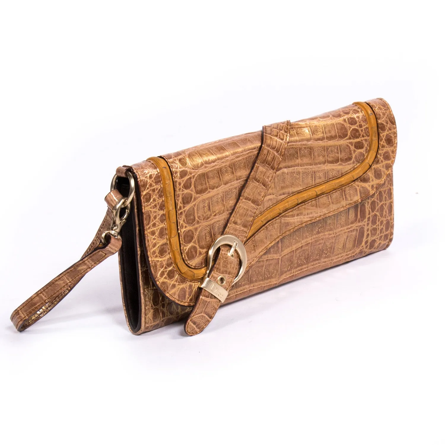 Dior Clutch Gaucho Crocodile
