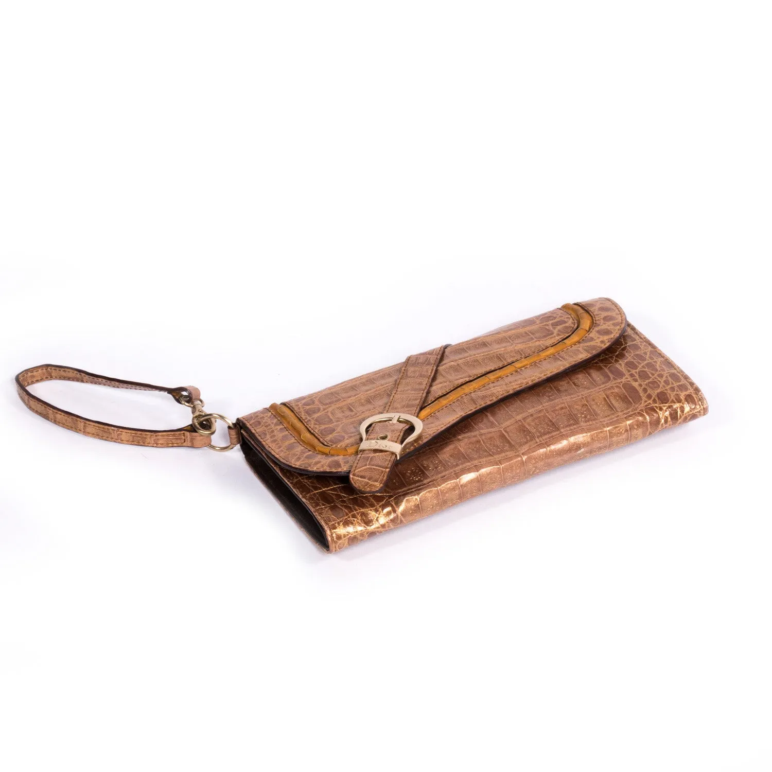 Dior Clutch Gaucho Crocodile