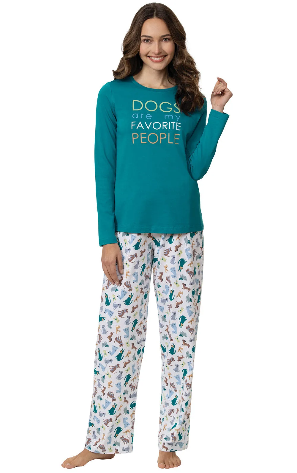 Dogs Are My Favorite Matching Pet & Owner Pajamas