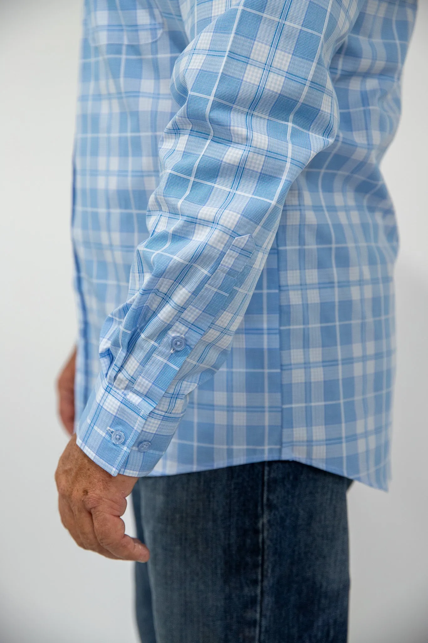 Dominic - Mens Long Sleeve Cotton Dress Shirt