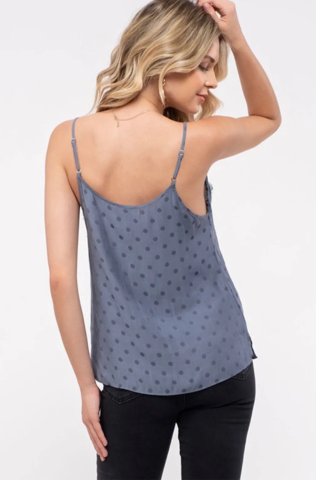 Don’t Settle Silk Tank