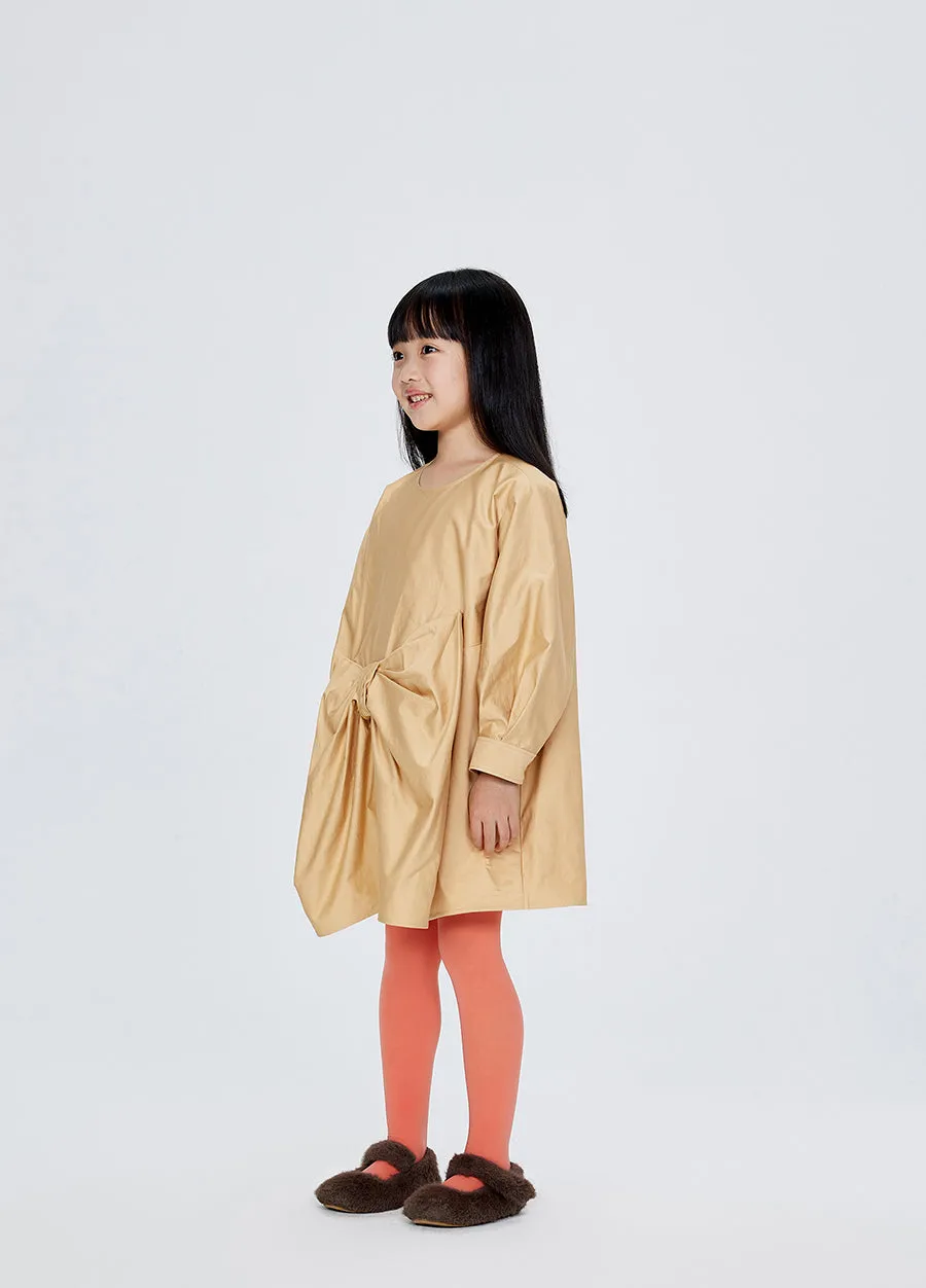 Dress / jnby by JNBY Cotton A-Line Bow Dress