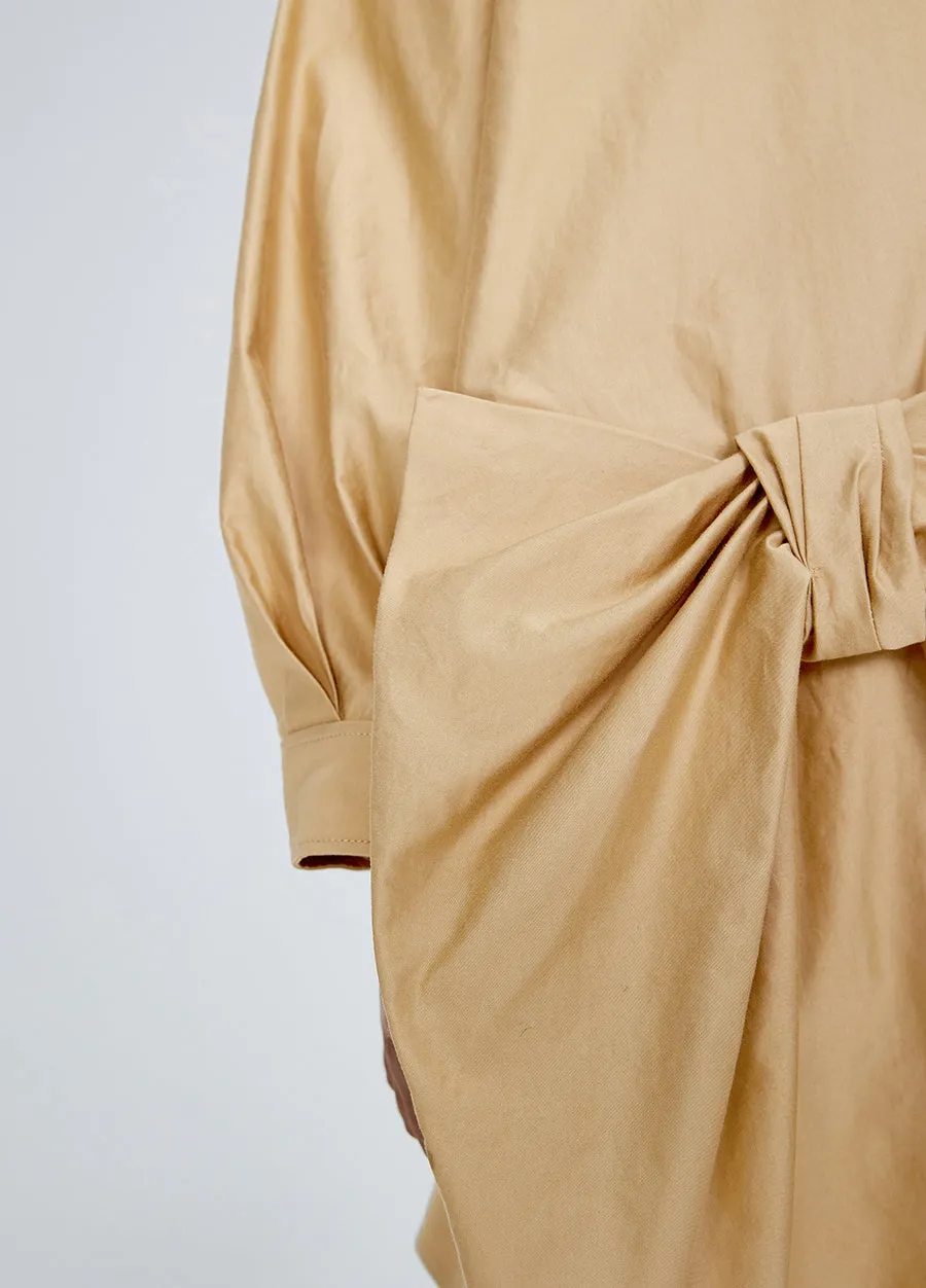 Dress / jnby by JNBY Cotton A-Line Bow Dress