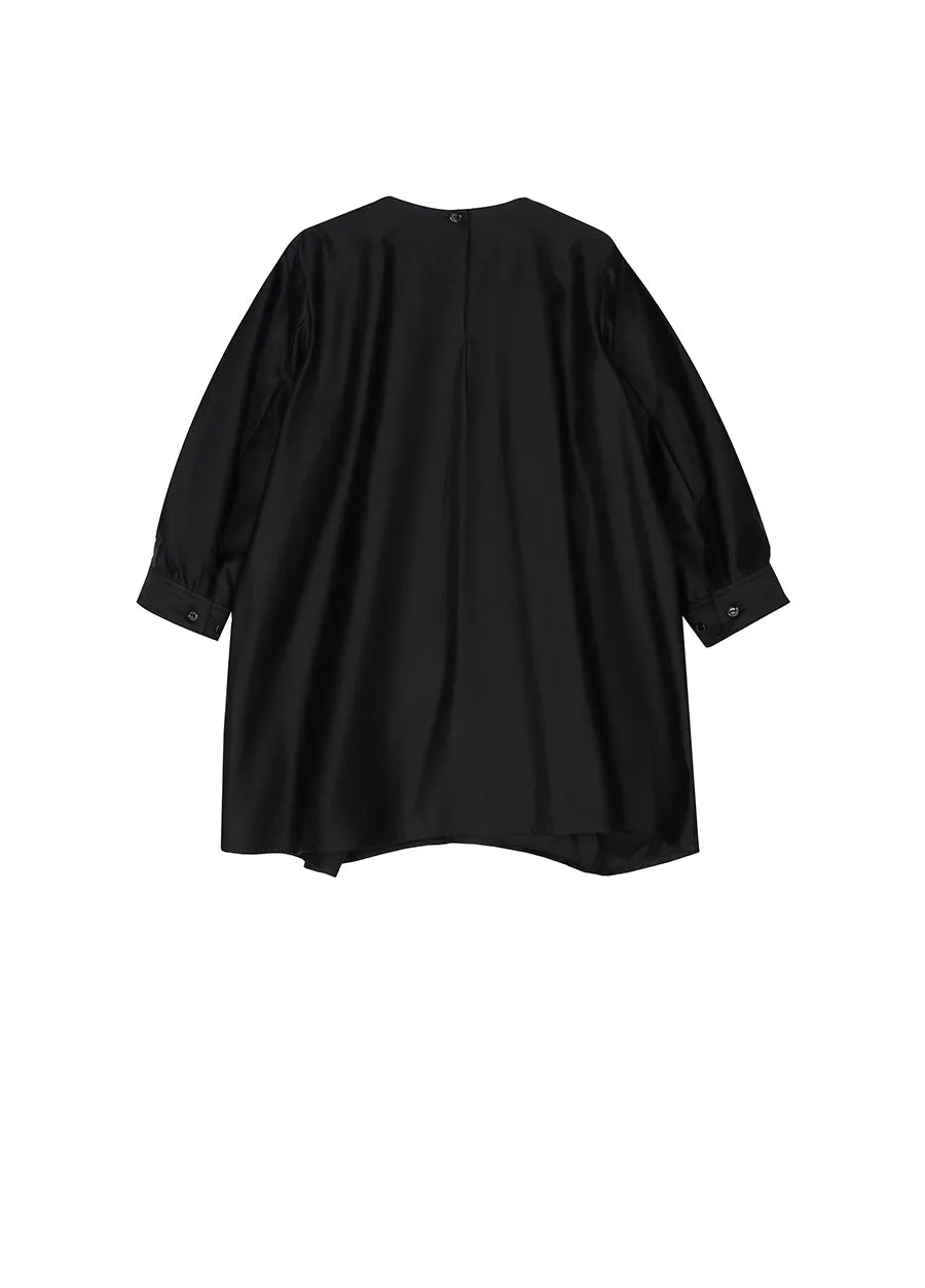 Dress / jnby by JNBY Cotton A-Line Bow Dress