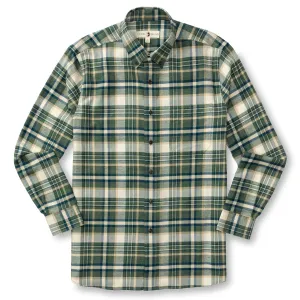 Duck Head Cotton Flannel Sport Stoker Plaid Shirt
