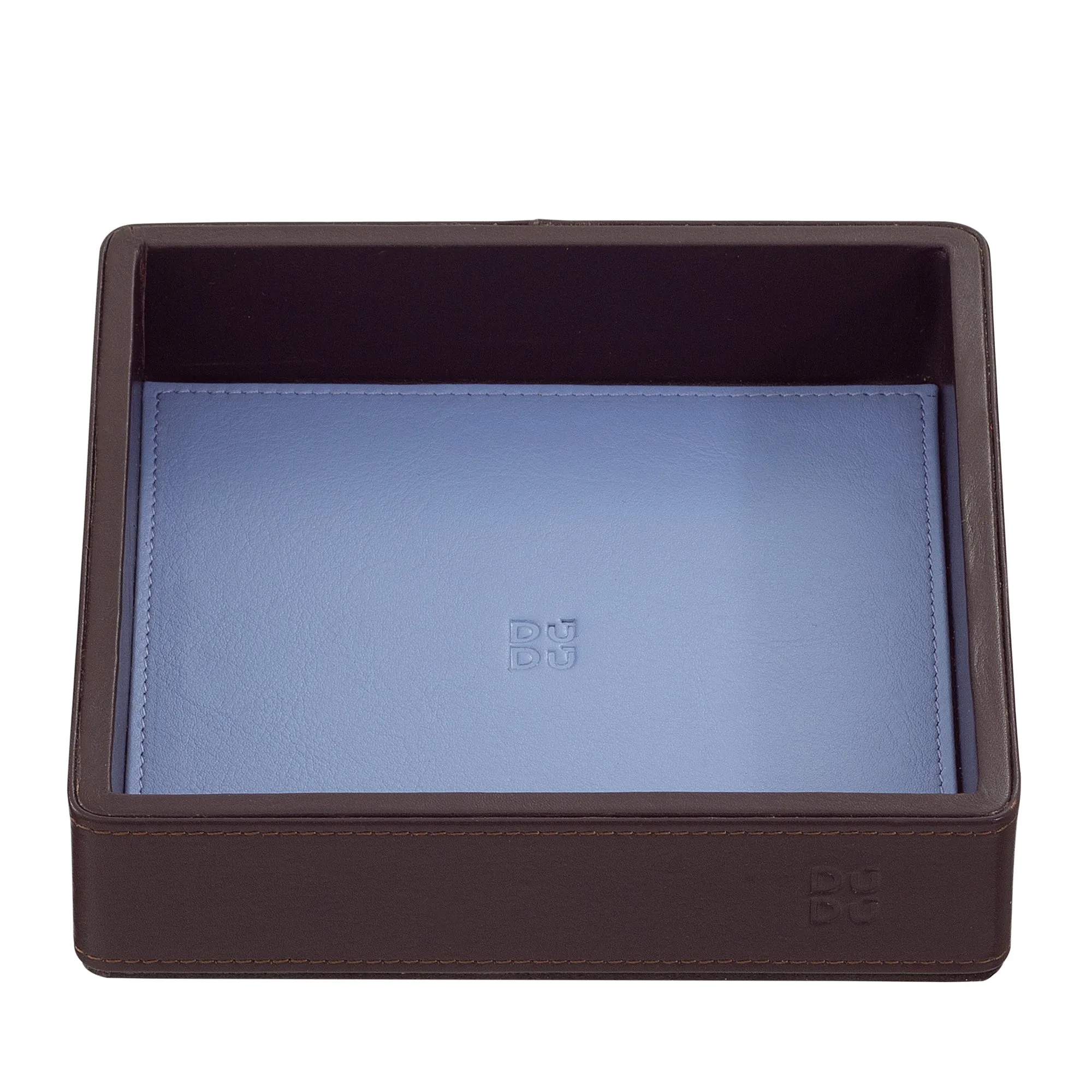 DUDU Empatate in Colored Leather Design Design Object Door, 14x14cm, with gift box