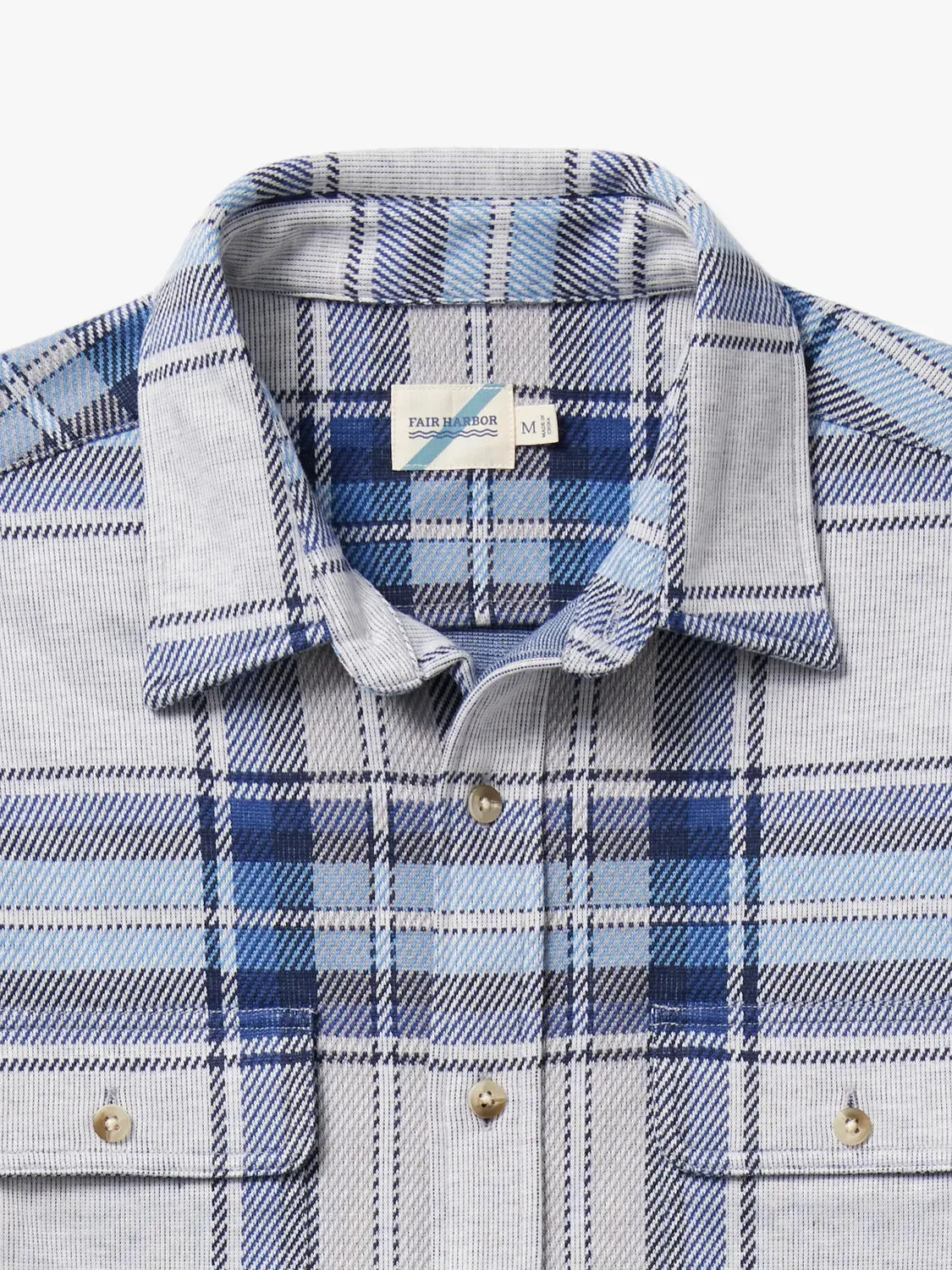 Dunewood Flannel | Big Surf Blue Plaid