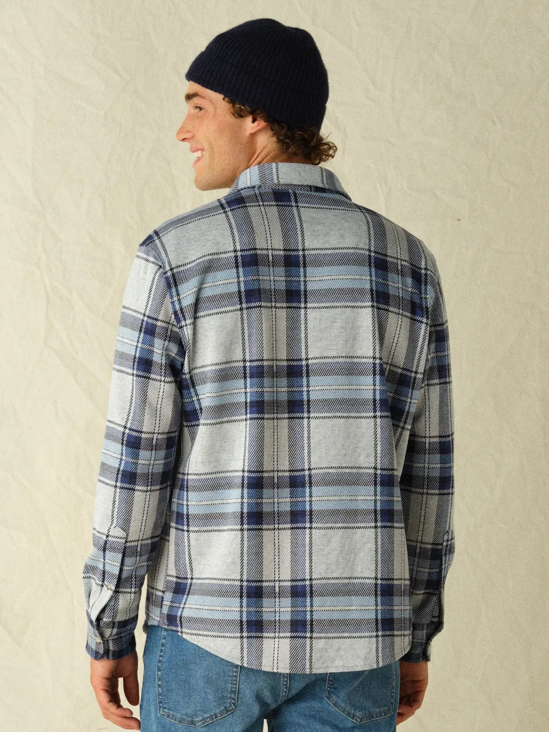 Dunewood Flannel | Big Surf Blue Plaid