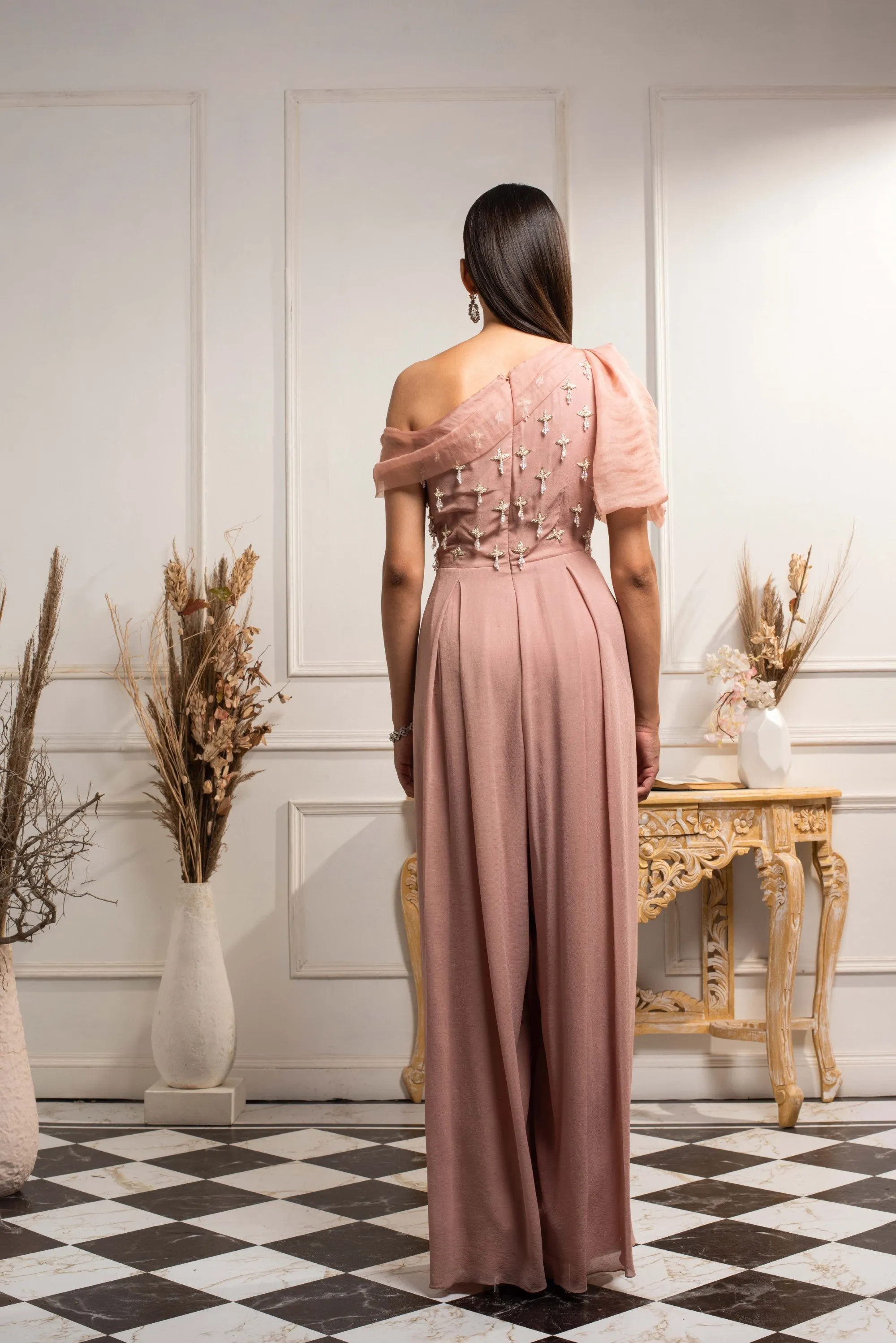 Dusty Pink Jumpsuit
