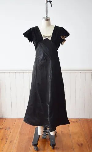 Edwardian Flutter Sleeve Wrap Dress | S