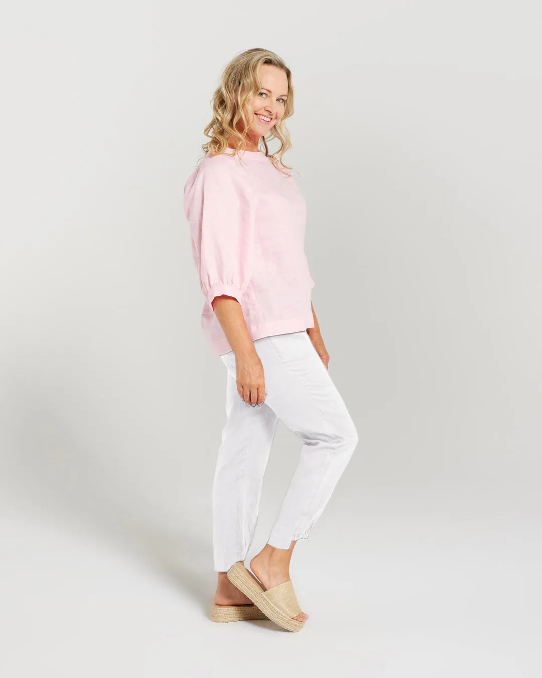 Elastic Waist Detailed Hem Pant