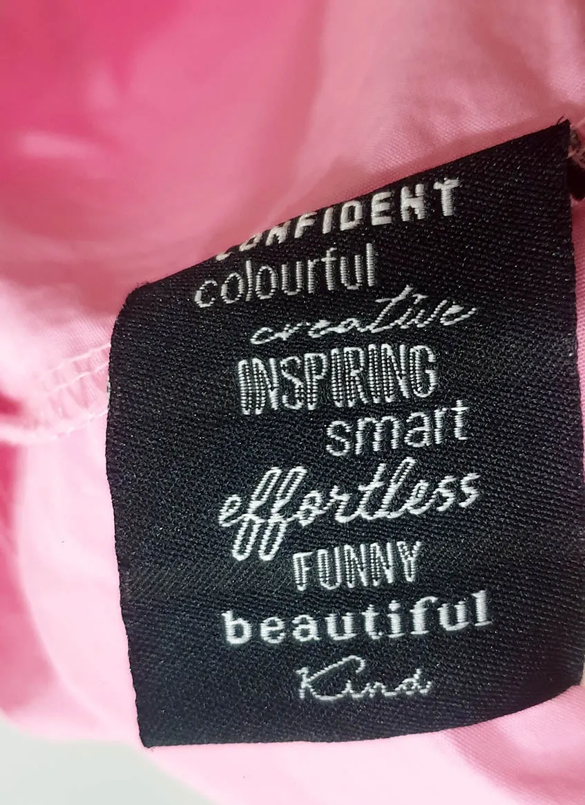 Elm pink cotton dress size 12