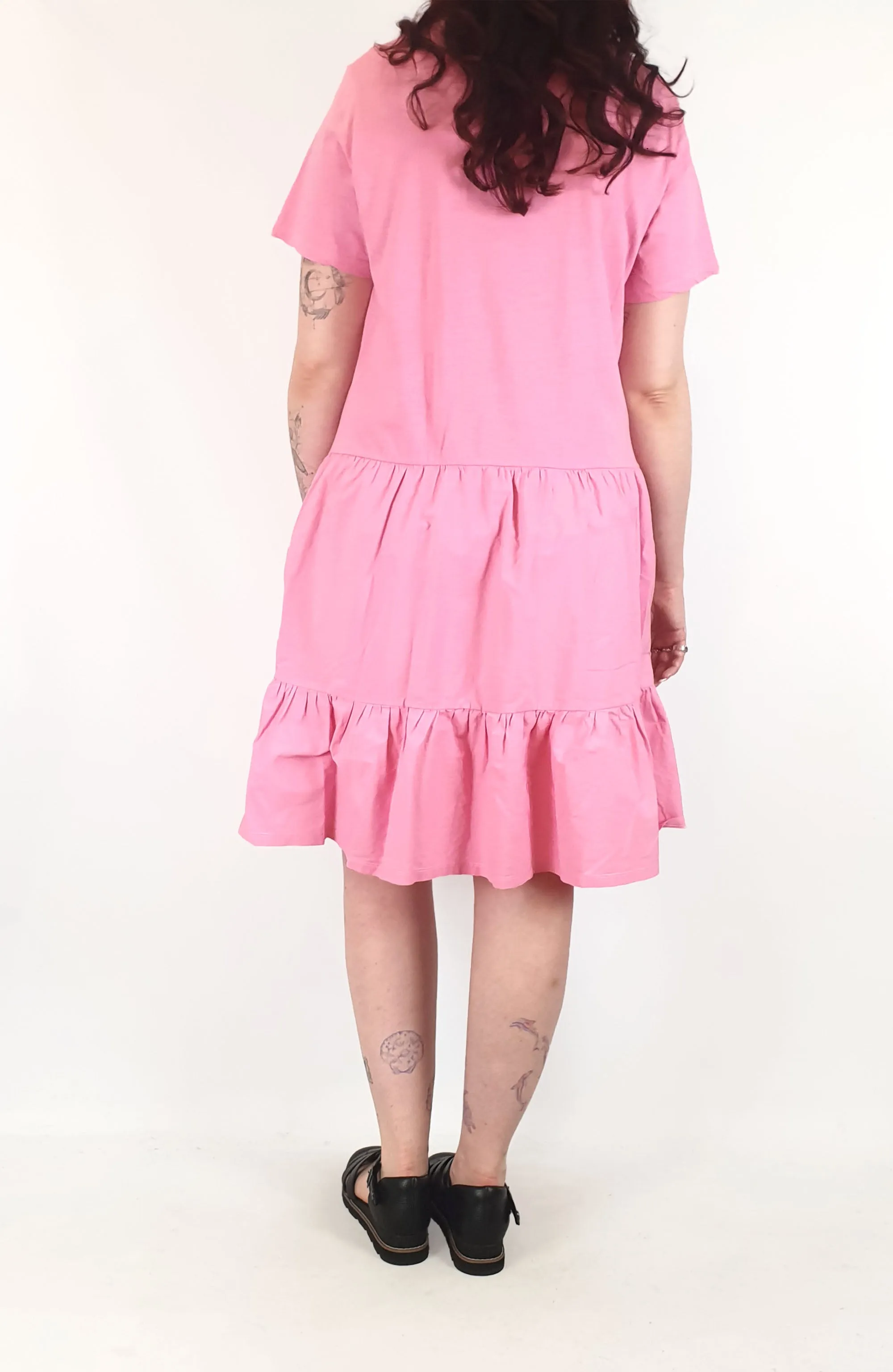 Elm pink cotton dress size 12