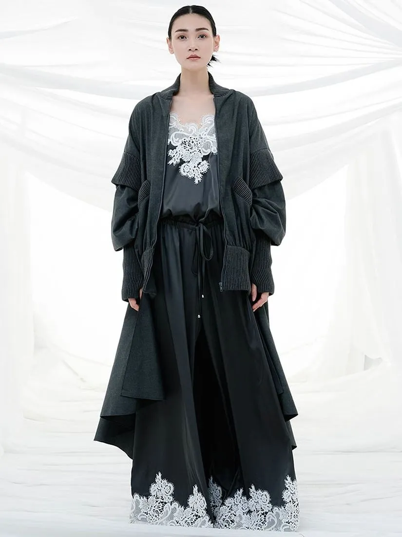 Embroidered Jacket & Jumpsuit