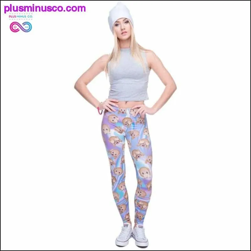 Emoji Printed Leggings